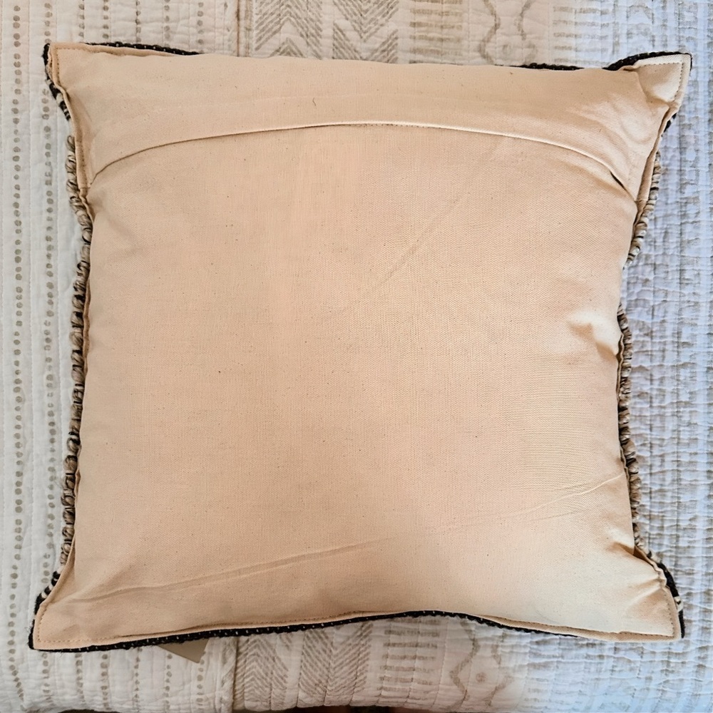 Indoor Outdoor Pillows from Wayfair with Cases and Down Pillow inserts (2 avail) - Picture 5 of 10